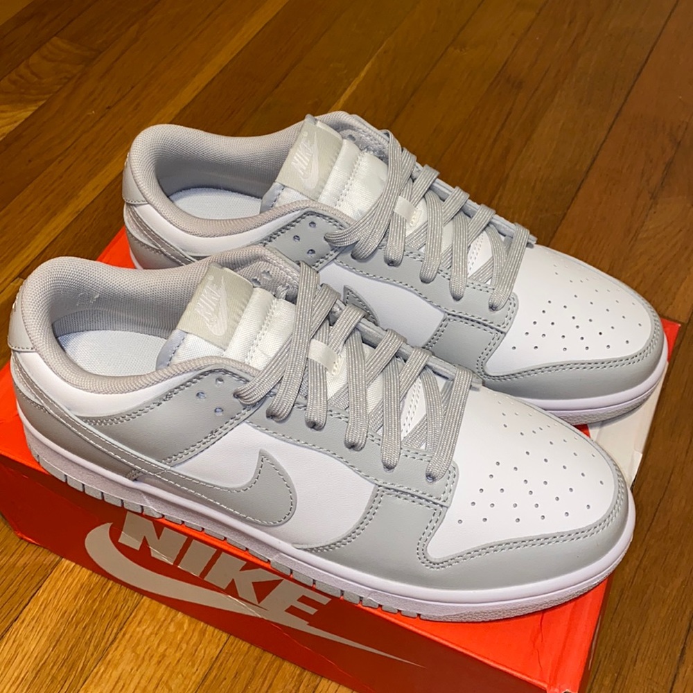 Grey/White/Fog Nike Dunk Size 10.5 Men’s